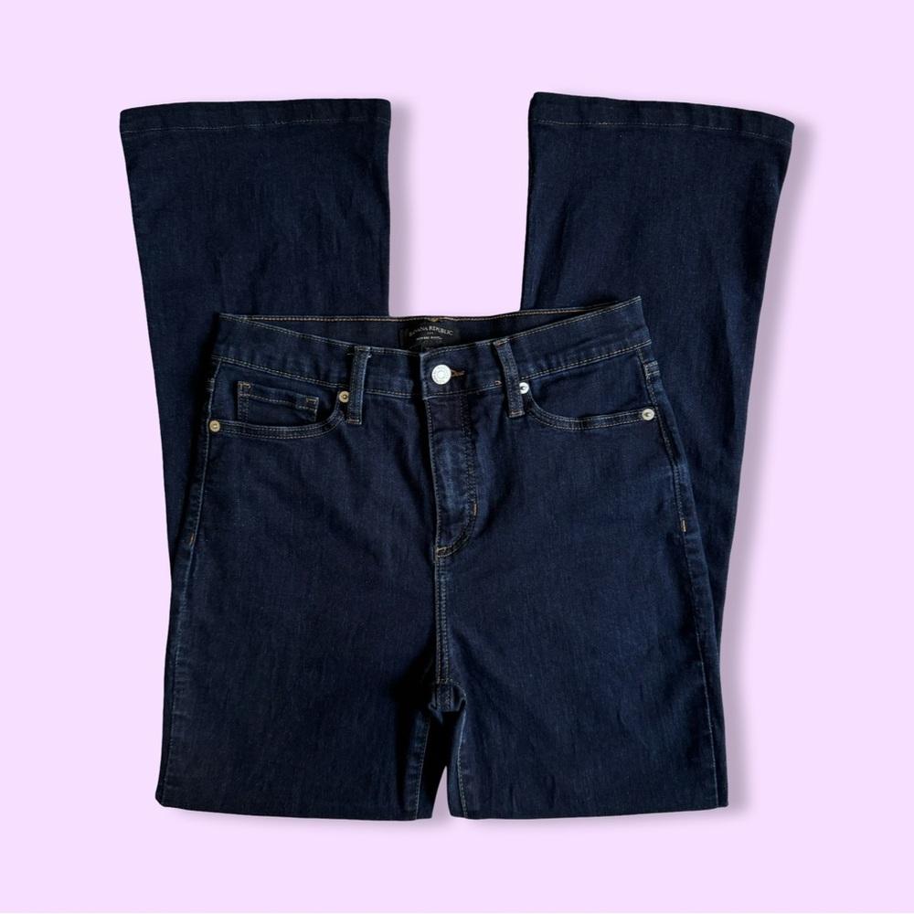 Banana Republic High-Rise Bootcut Jeans